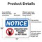 Signmission Irrigated With Reclaimed Water, 14 in W x Rectangle, Aluminum OS-2PACK-NS-A-1014-L-13724 - alternate 2